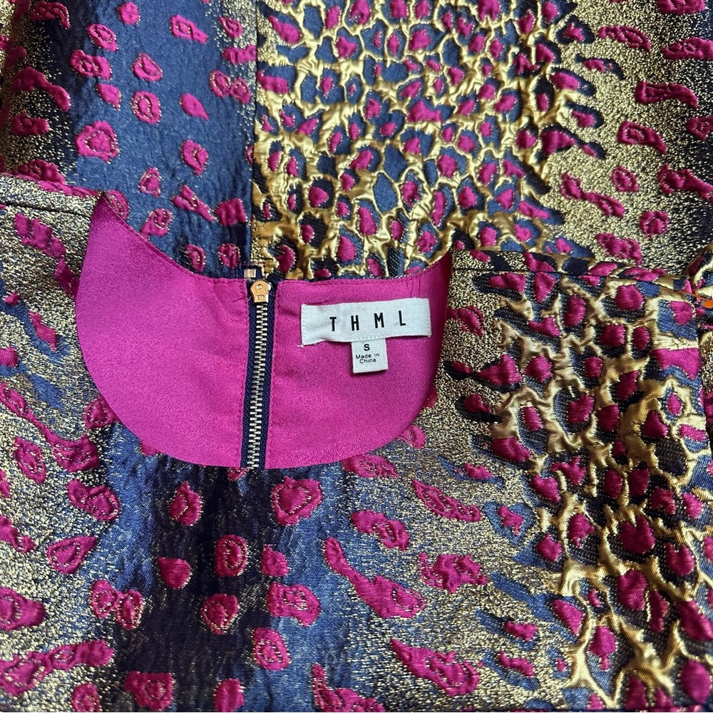 Thml Multicolor Ruffle Dress - image 3